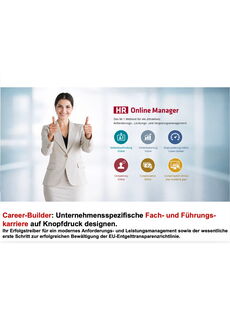 HR Online Manager   Career Builder   Fach  und Führungskarriere auf Knopfdruck abbilden